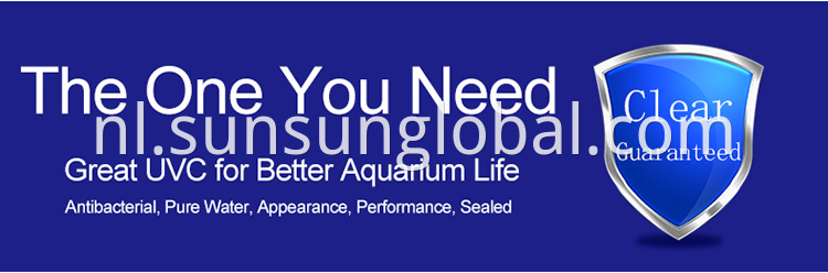 Goede kwaliteit efficiënt aquarium UV-sterilisator